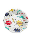 Superhero Comic Plates