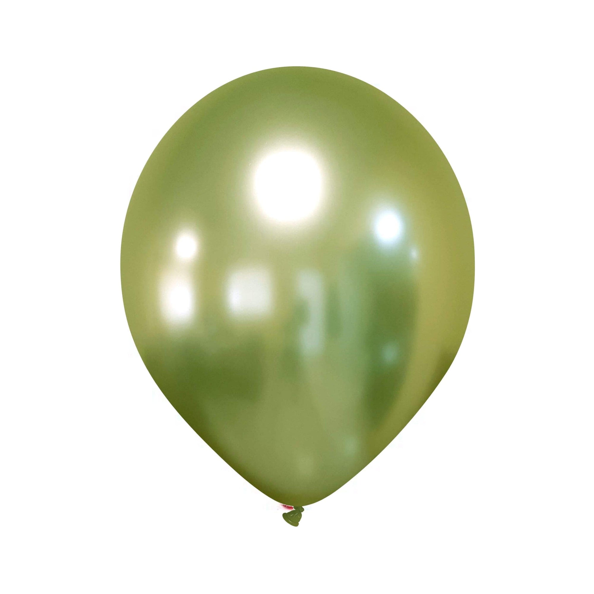 Cattex Lime Green Latex Balloon on a white background