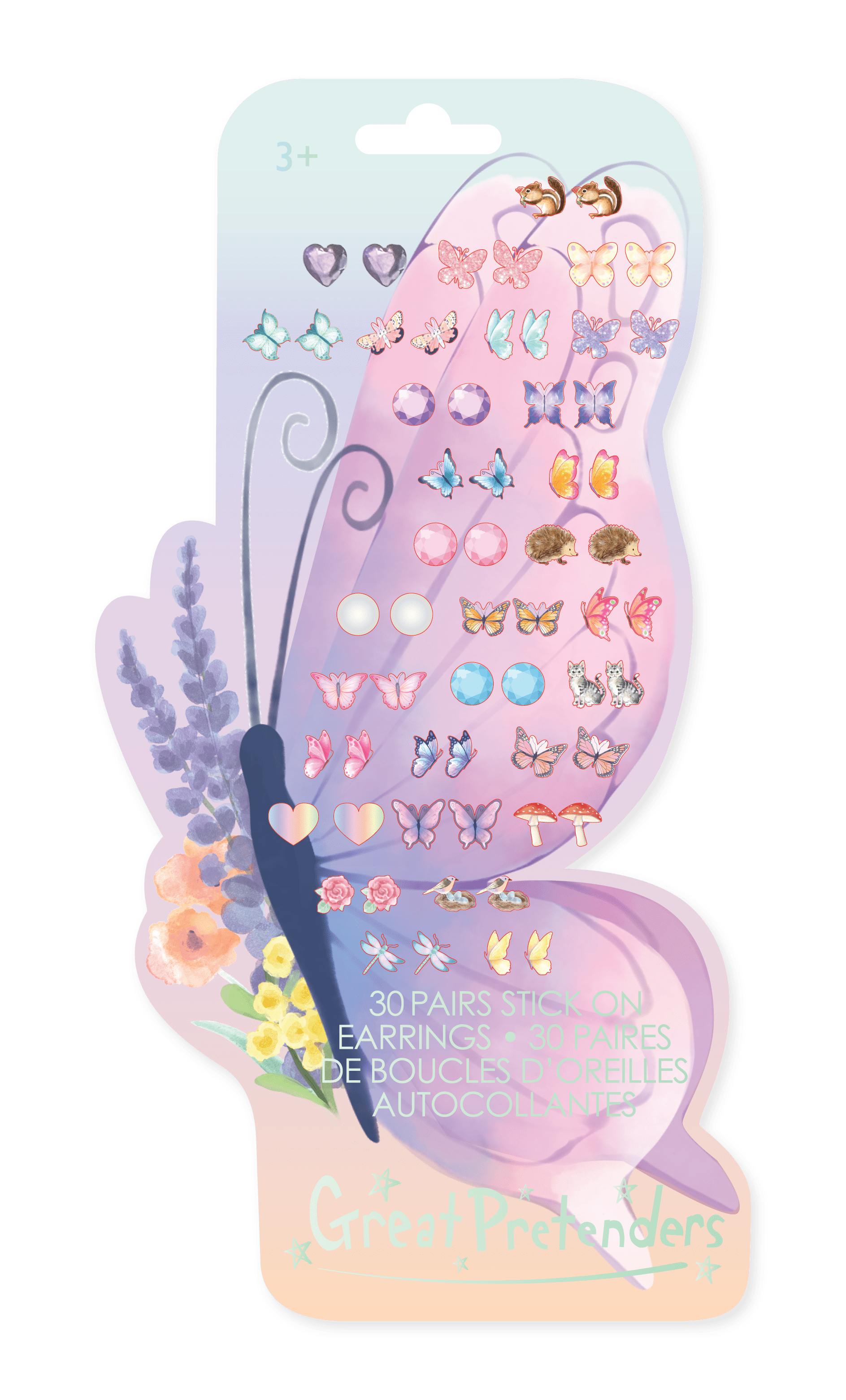 Butterfly Sticker Earrings