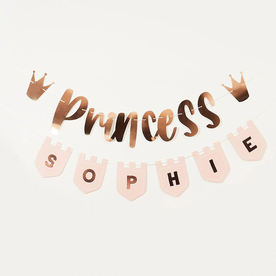 Customizable Princess Banner