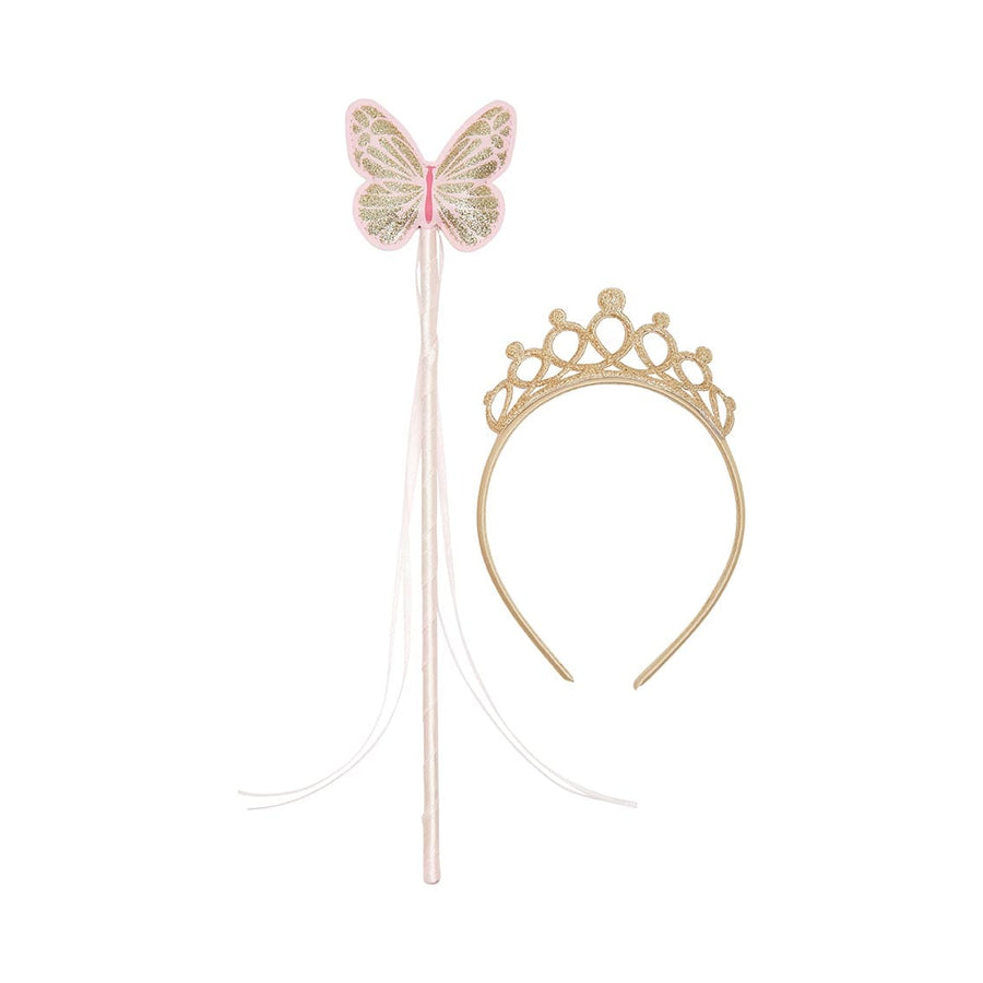 Tiara Headband and Butterfly Wand