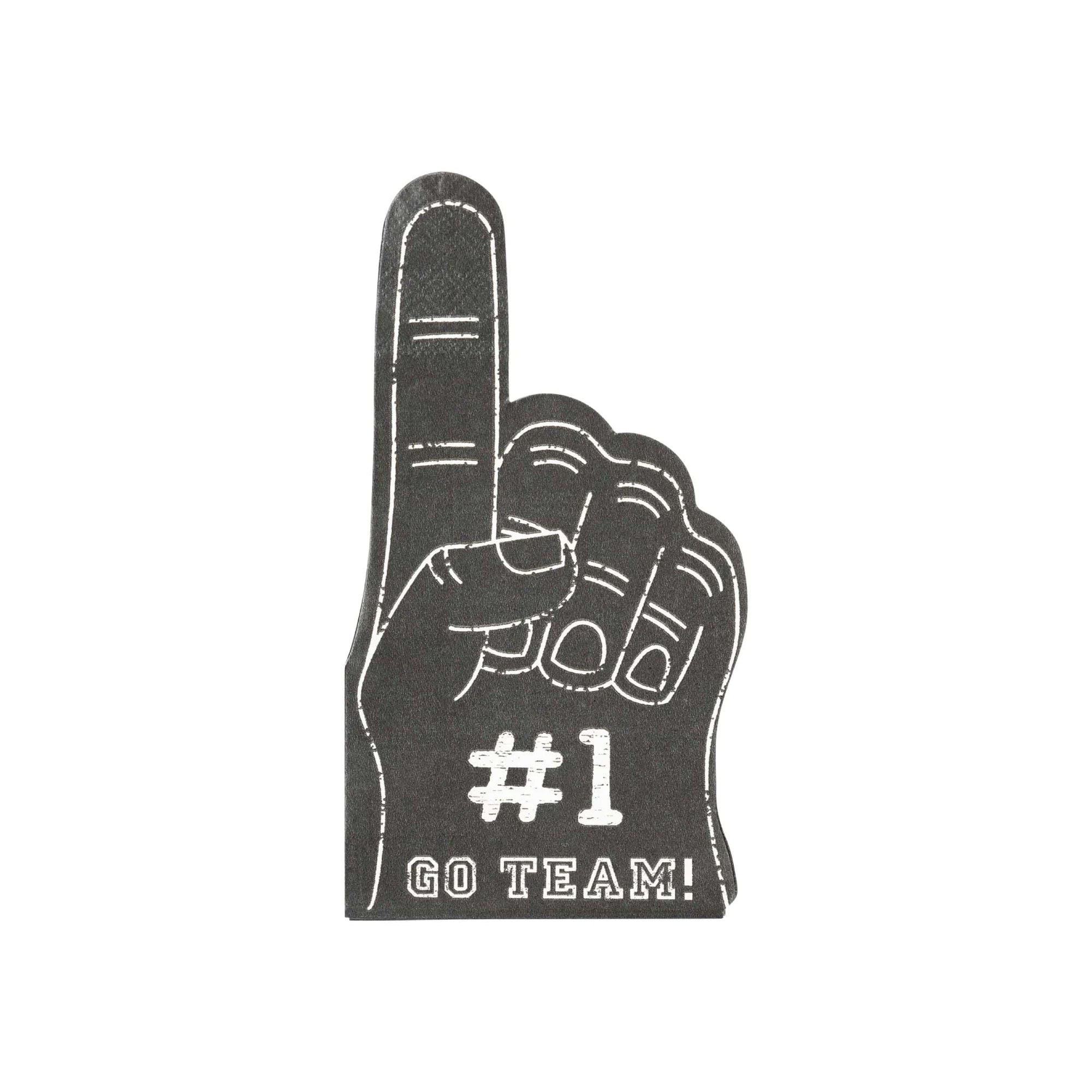#1 Go Team Foam Finger Napkins