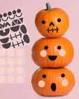 Cheeky Pumpkin Decorating Stickers