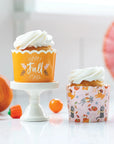 Happy Fall Y'all Sweater Cat Baking Treat Cups