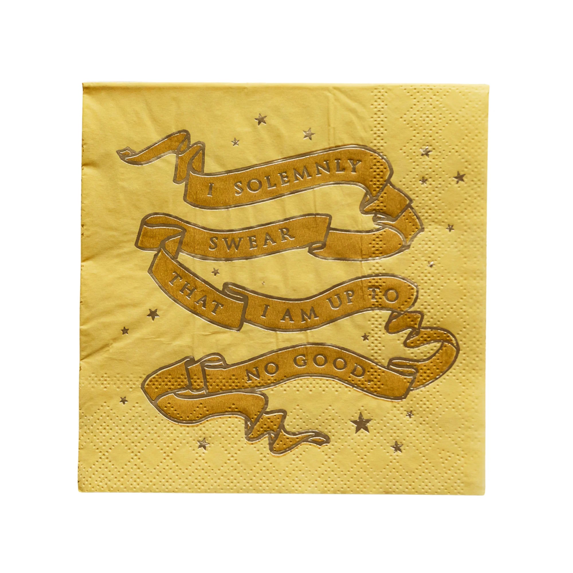 Harry Potter Marauder&#39;s Map House Napkins - Small