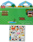 On The Farm Puffy Sticker Play Set