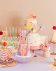 Bow Cake Candles