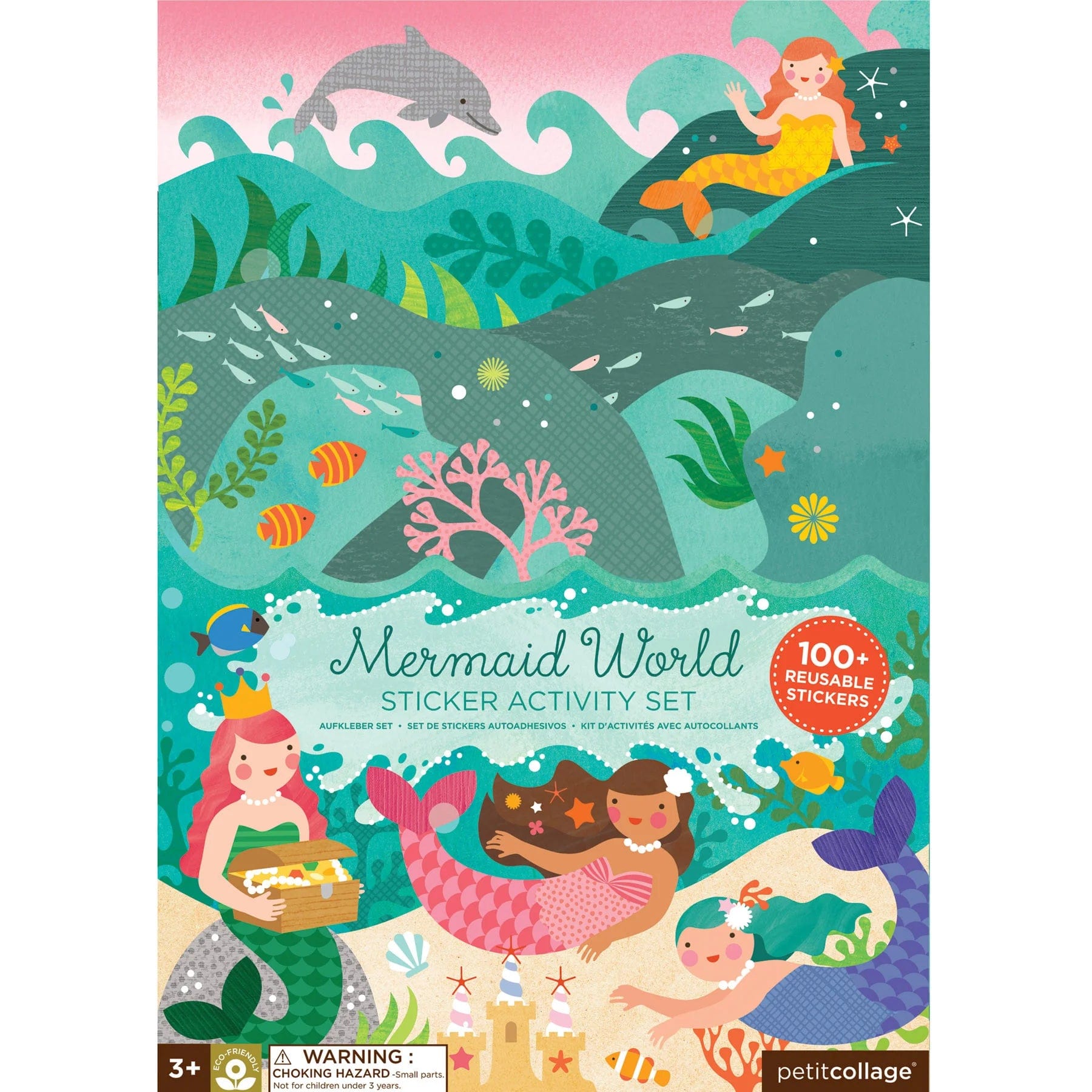 Mermaid World Sticker Activity Playset