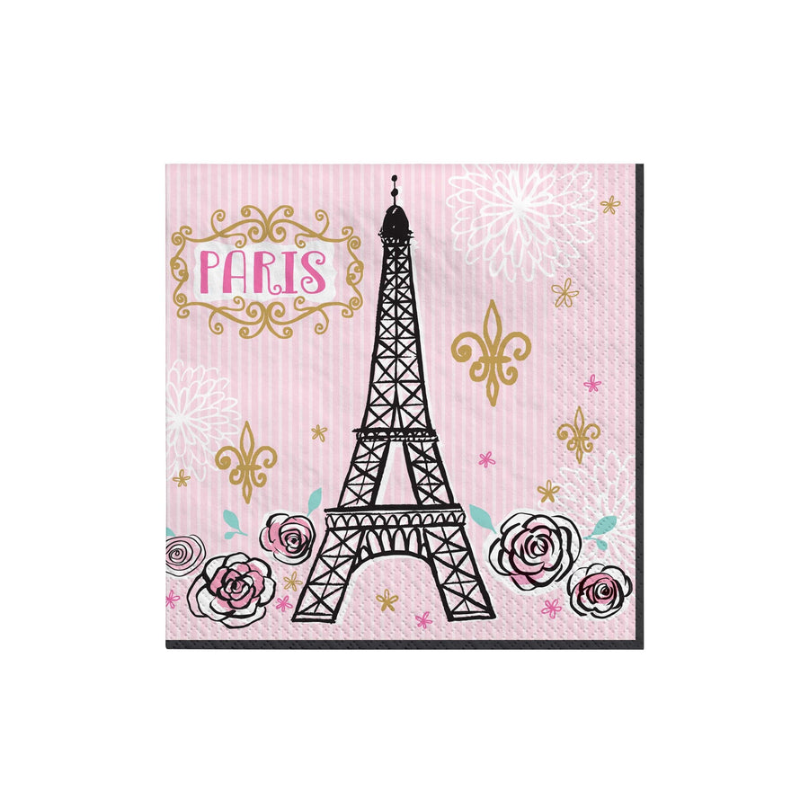 Eiffel Tower Paris Napkins - Large