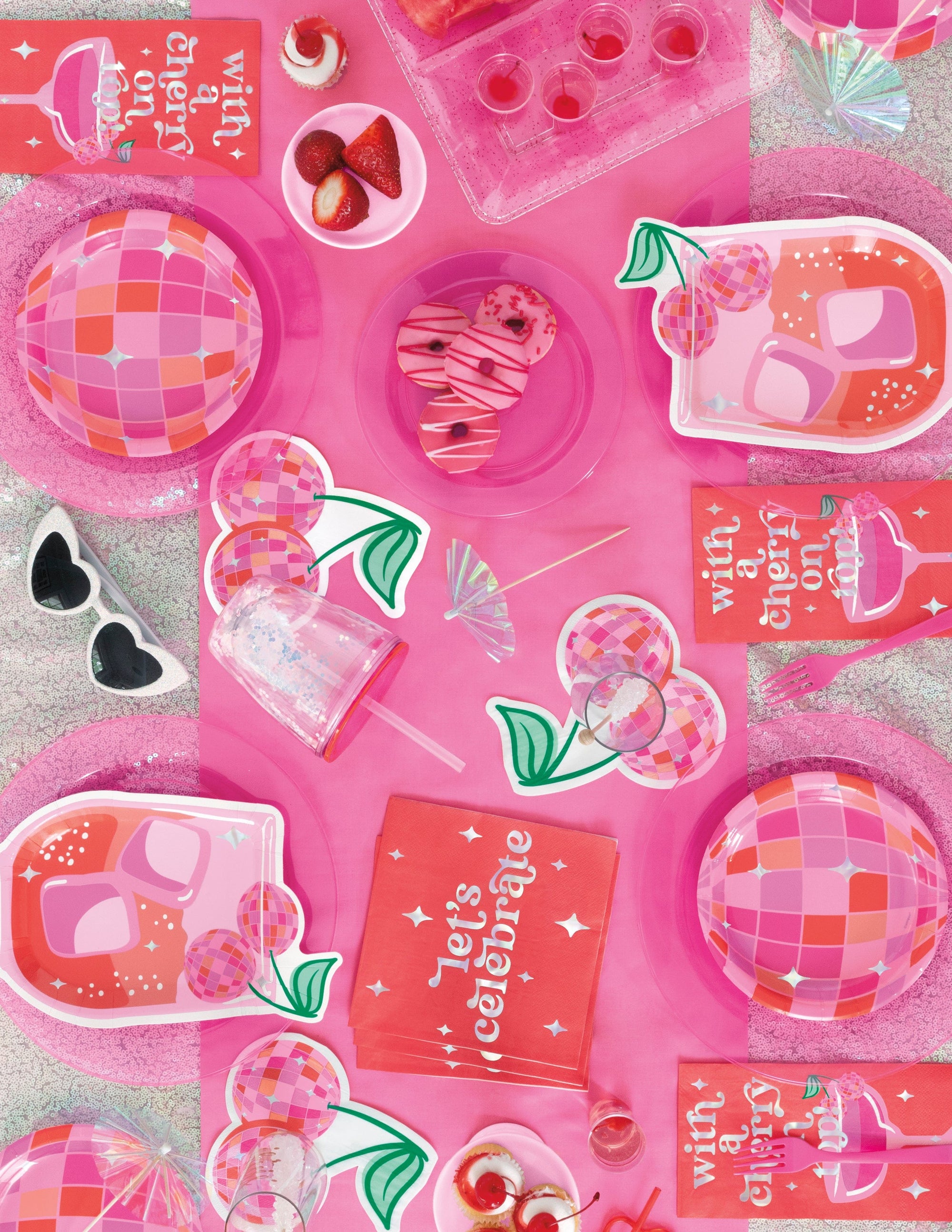 Pink Disco Party Supplies