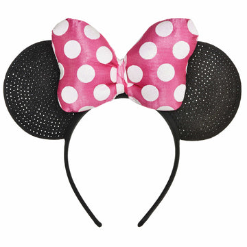 Plush Minnie Mouse Ears Headband