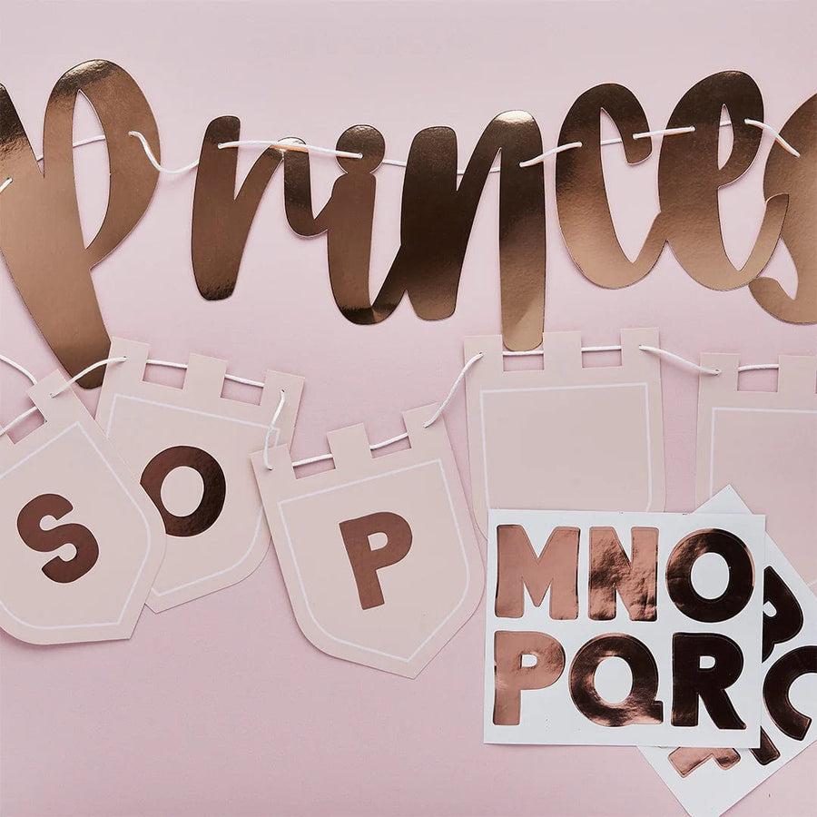 Customizable Princess Banner