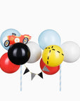 Racing Car Balloon Cake Topper Kit