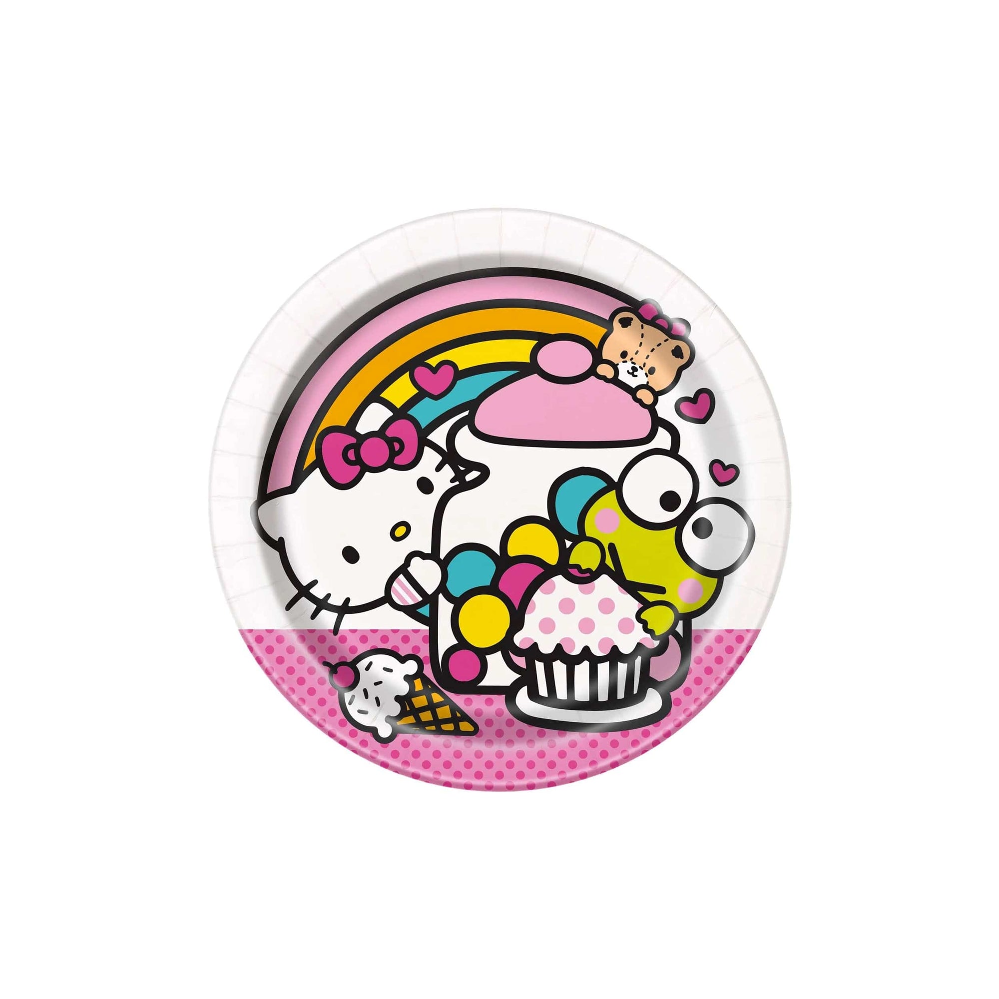 Sanrio Hello Kitty and Kerropi Party Plates