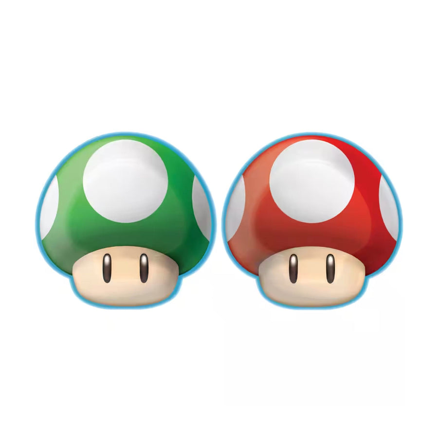 Super Mario Mushroom Plates