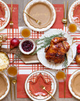 Thankful Kraft Scalloped Plates