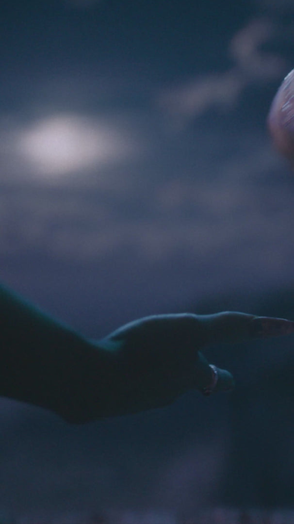 Kiss x Wicked For Good limited edition press-on nail collection video showcasing Glinda and Elphaba styles with Wicked For Good movie clips