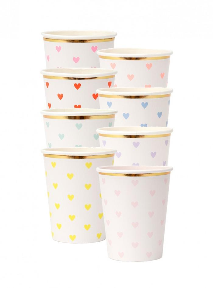 Party Palette Heart Cups – Chroma Celebrations