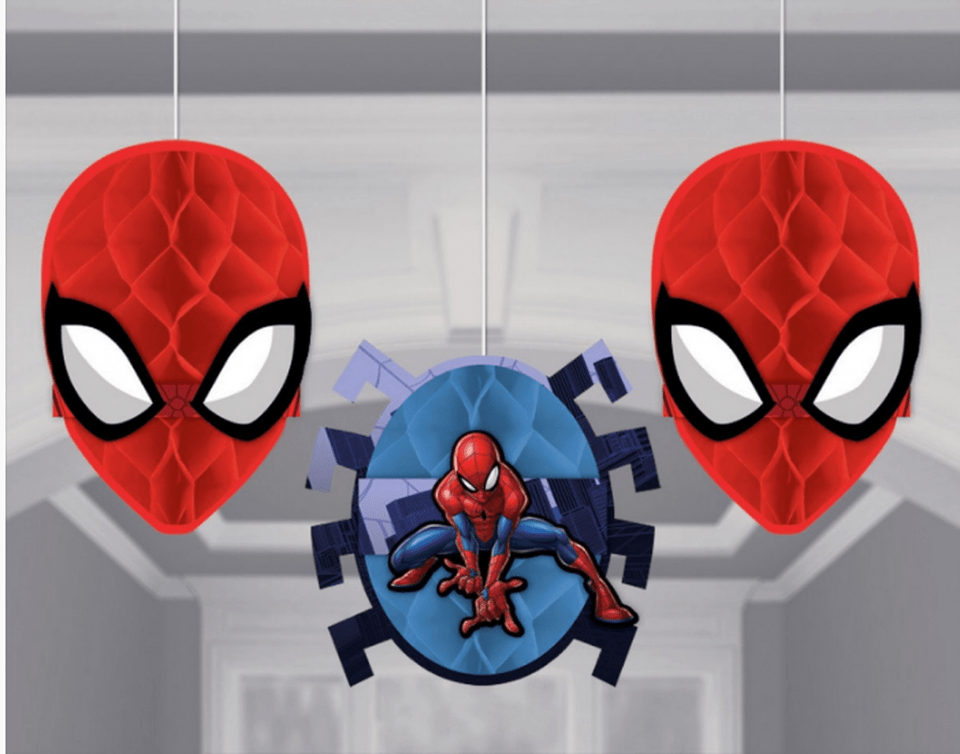 Spiderman Party Decor