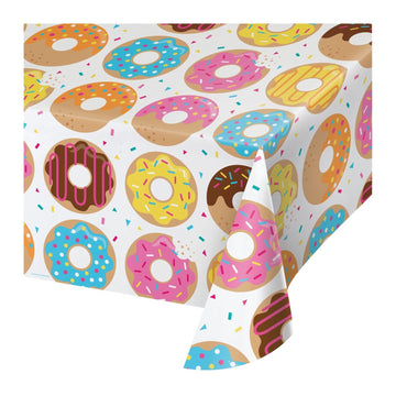 Donut Party Pattern Table Cover