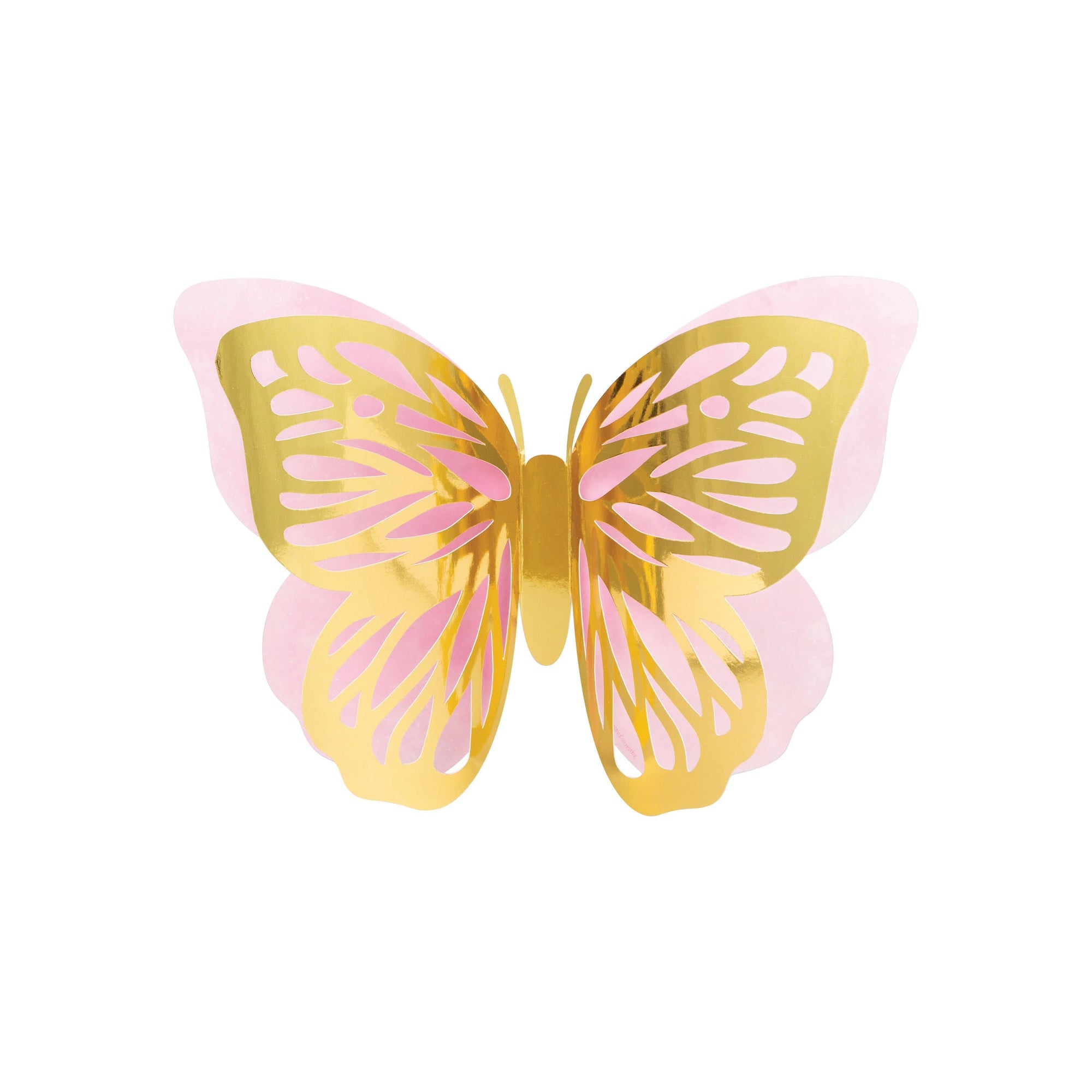 Pastel Shimmer Butterfly Wall Accents