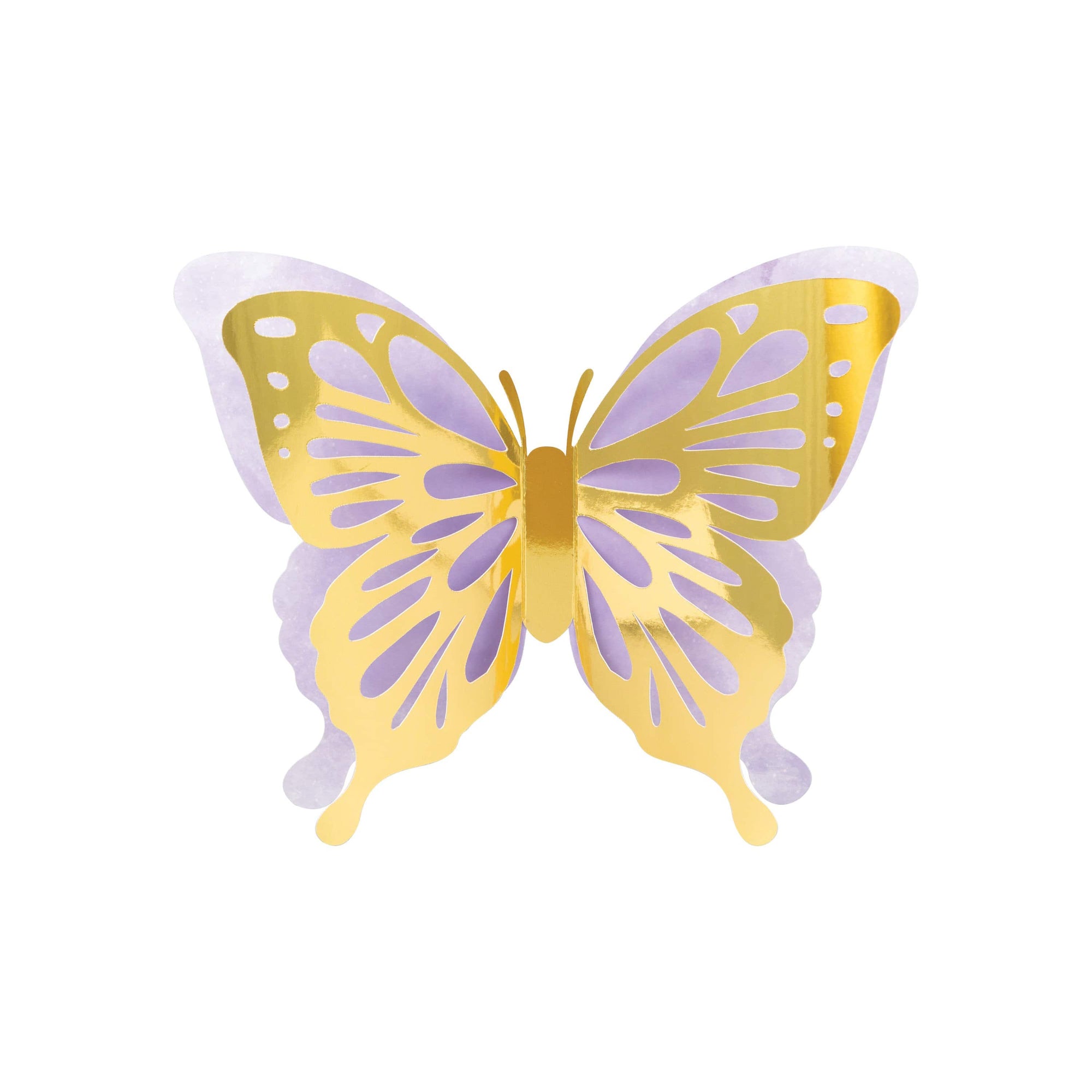 Pastel Shimmer Butterfly Wall Accents
