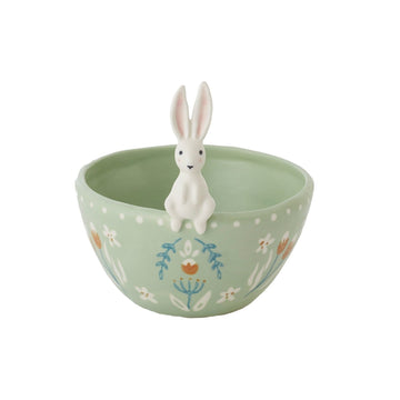 Perched Bunny Bowl