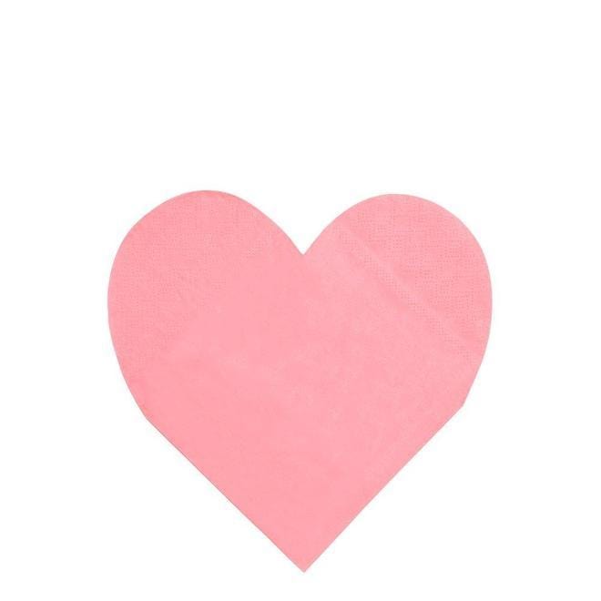 Party Palette Heart Napkins - Large