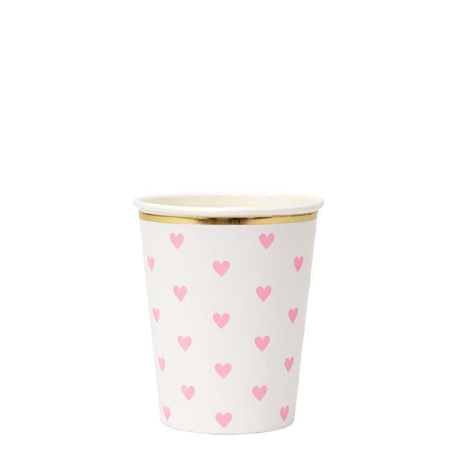 Party Palette Heart Cups