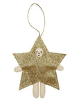 Meri Meri Gold Glitter Star Costume Ornament
