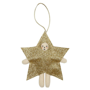 Meri Meri Gold Glitter Star Costume Ornament