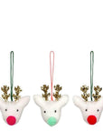 Felt Reindeer Ornaments