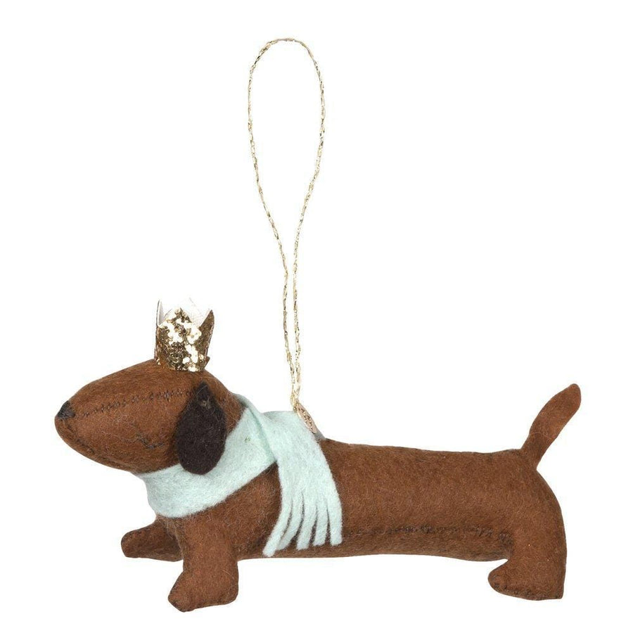 Meri Meri Dachshund Dog Ornament