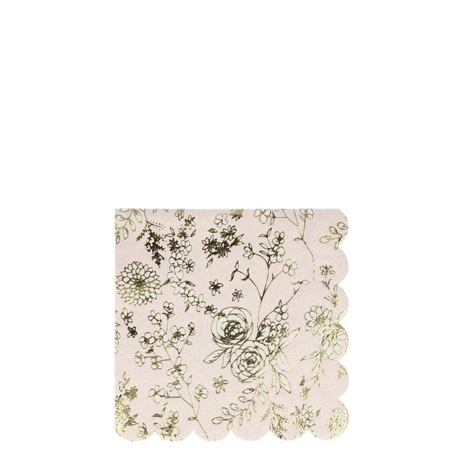 Floral Chinoiserie Napkins - Small