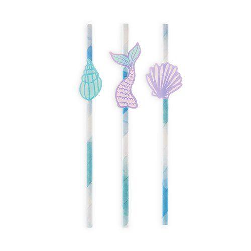Mermaid Paper Straws