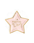 Pink Magical Day Star Plates