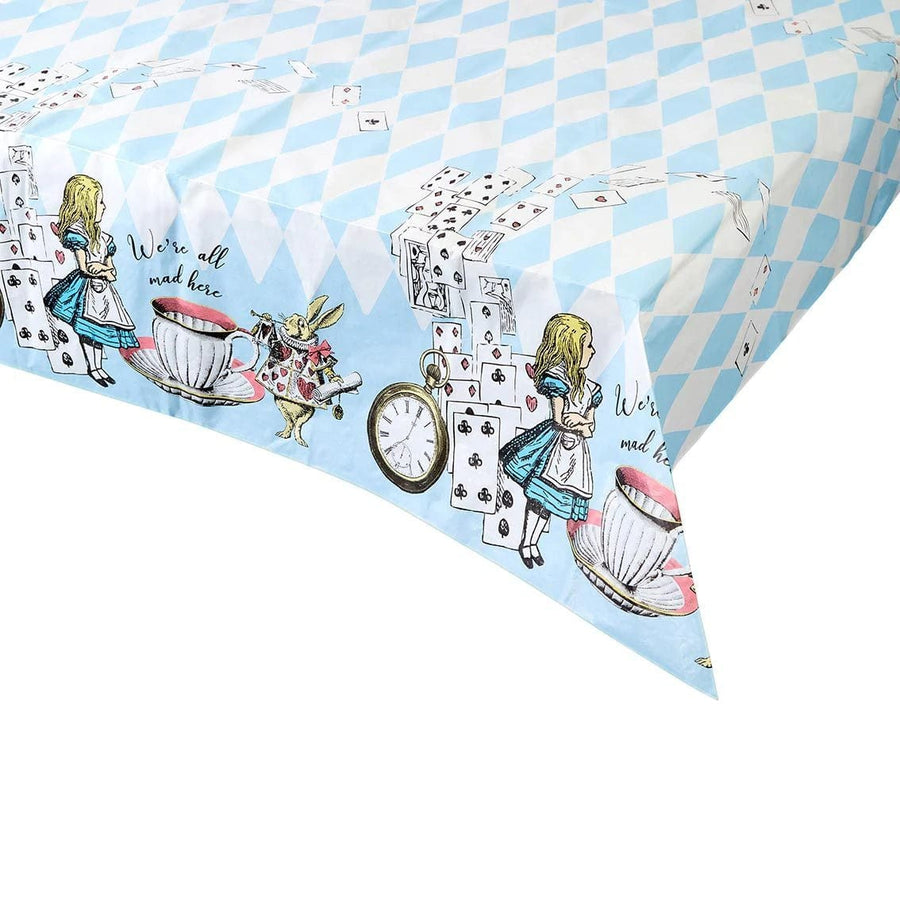 Wonderland Paper Table Cover