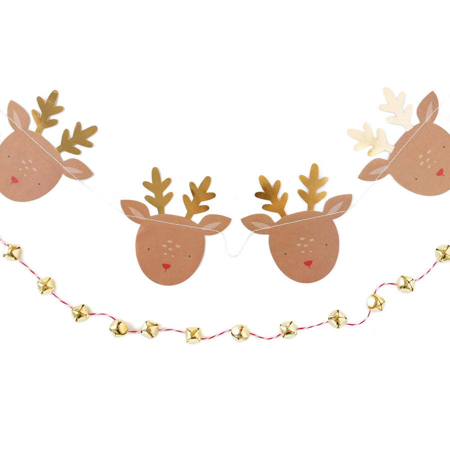 Rudolph and Jingle Bell Banner Set