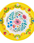Boho Floral Plates