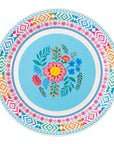 Bohemian Flower Plates