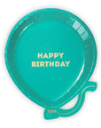Rainbow Mix Balloon Birthday Plates