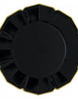 Onyx Black Dinner Plates - Large