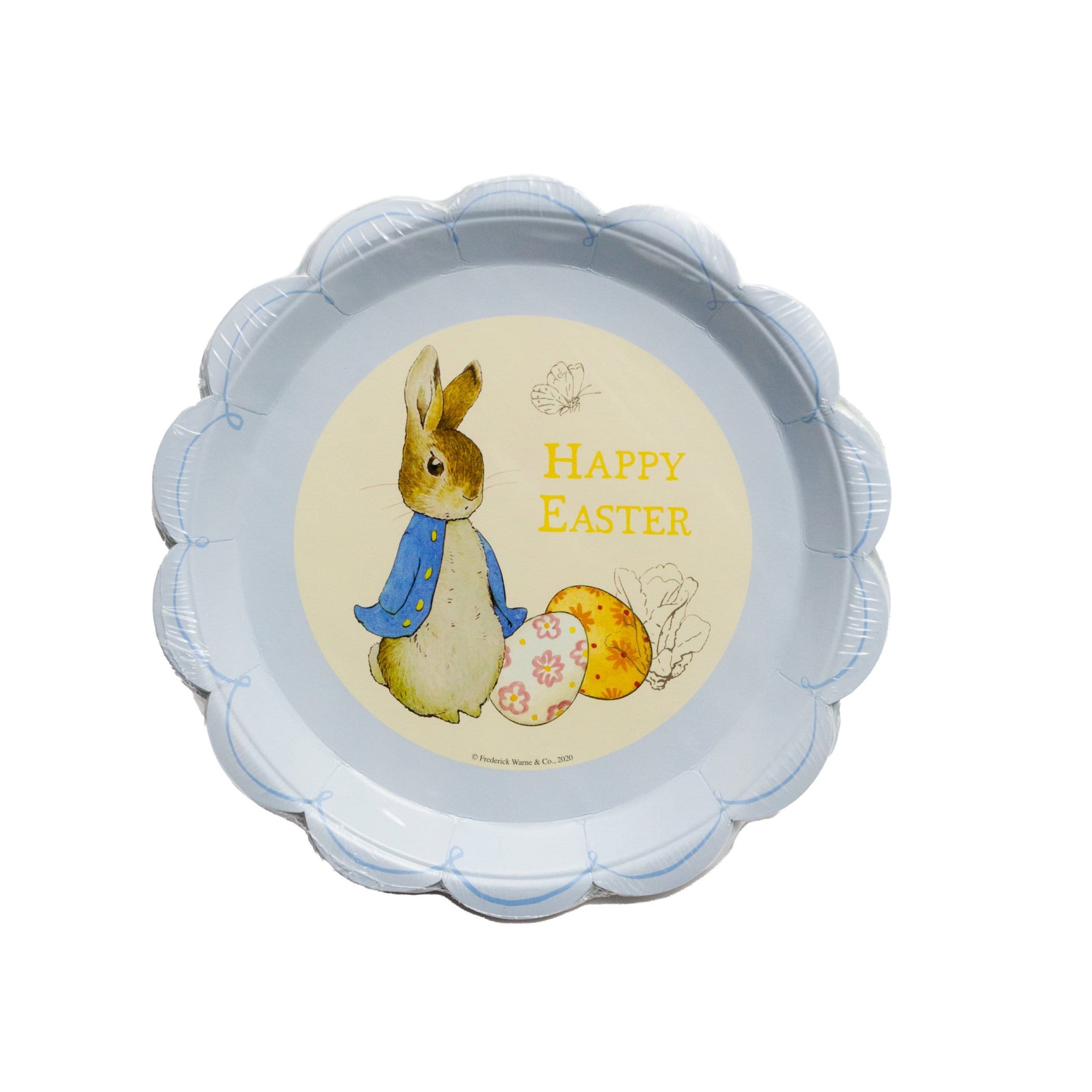 Blue Peter Rabbit Happy Easter Plates
