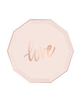 Blush Pink Love Plate