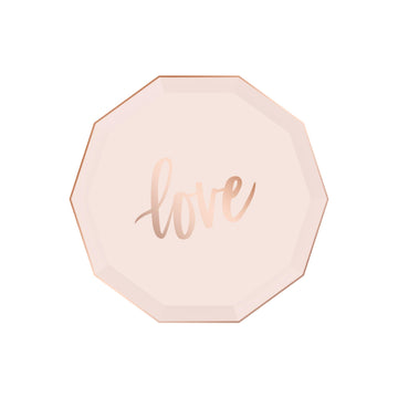 Blush Pink Love Plate