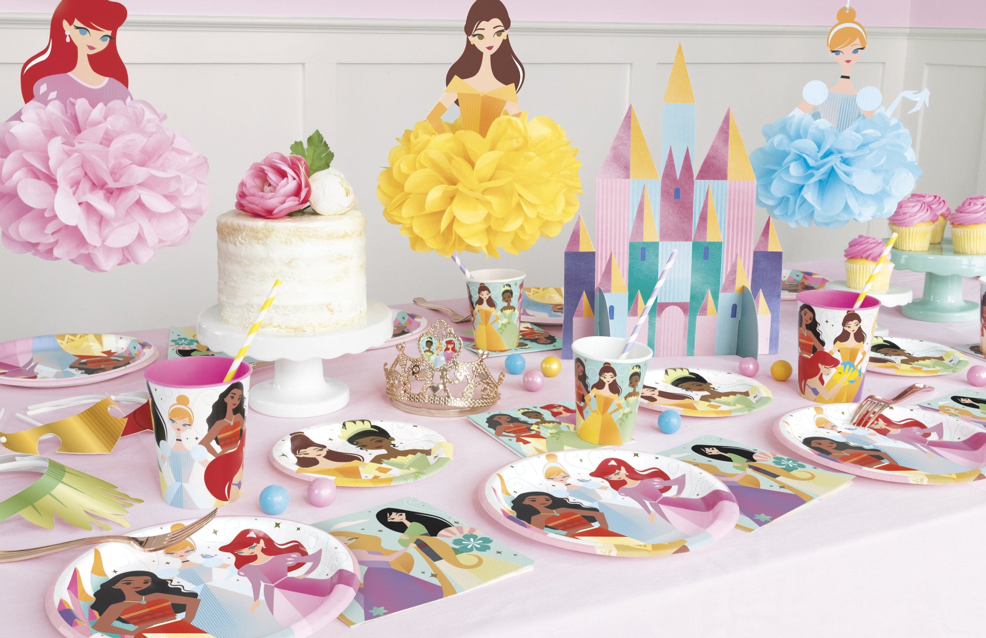 Disney Princess Table Cover