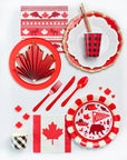 Canada Day Plates
