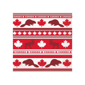 Canadian Symbol Napkins