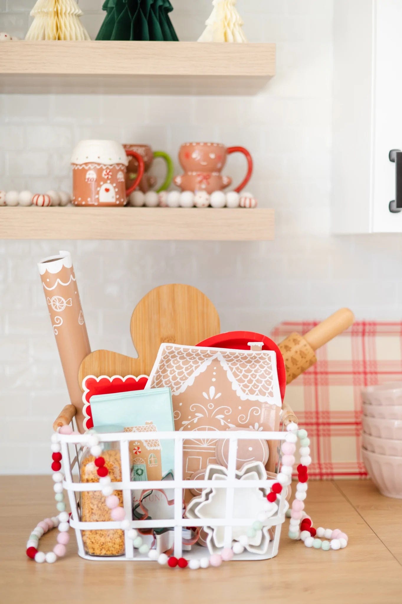 Gingerbread House Plates