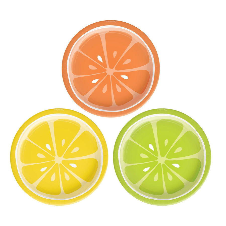 Assorted Citrus Plates - Small